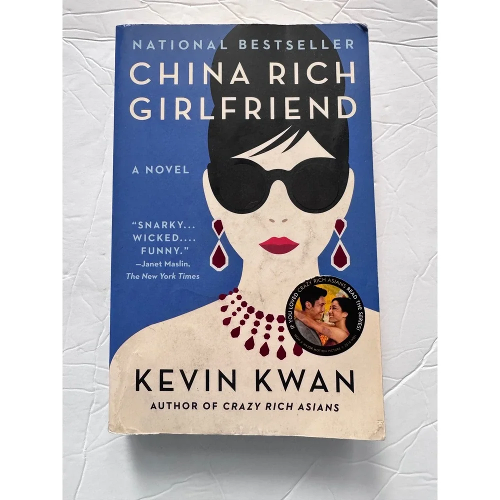 China Rich Girlfriend Kevin Kwan Paperback Novel Crazy Rich Asians Series 2
